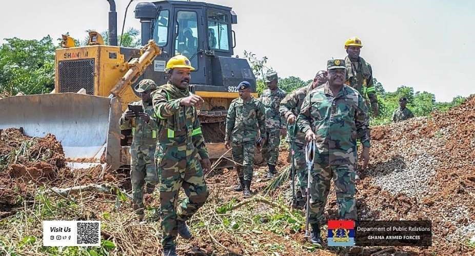 Les Forces armées ghanéennes ont presque achevé le dégagement du corridor réservé à la future autoroute Accra-Kumasi