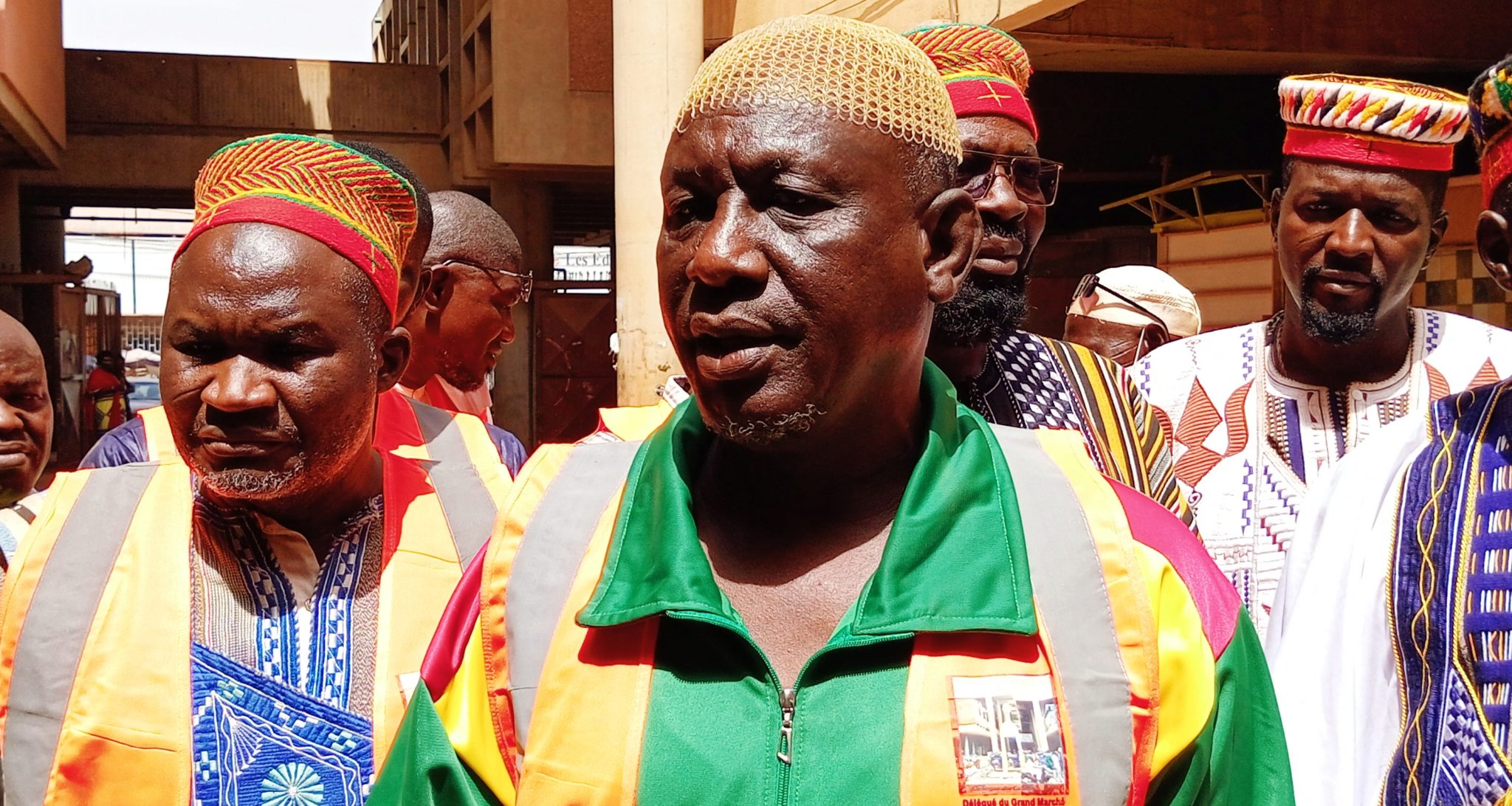Alidou Sanfo, président des délégués du grand marché, Rood Woko