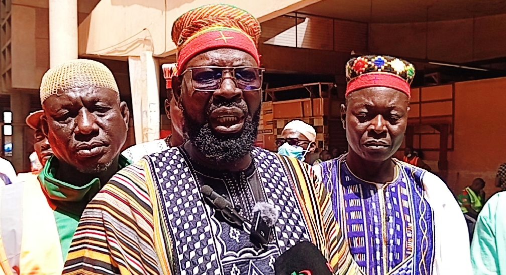 Raag naaba Sonré Sougr, responsable coutumier de Rood Woko