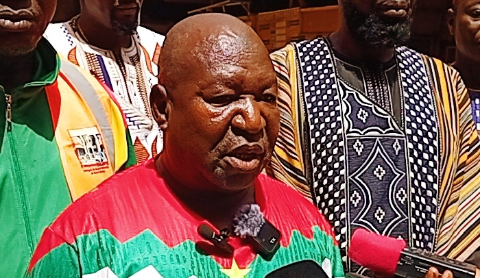 El Hadj Inoussa Kaboré, président de l’Association des commerçants de Rood Woko