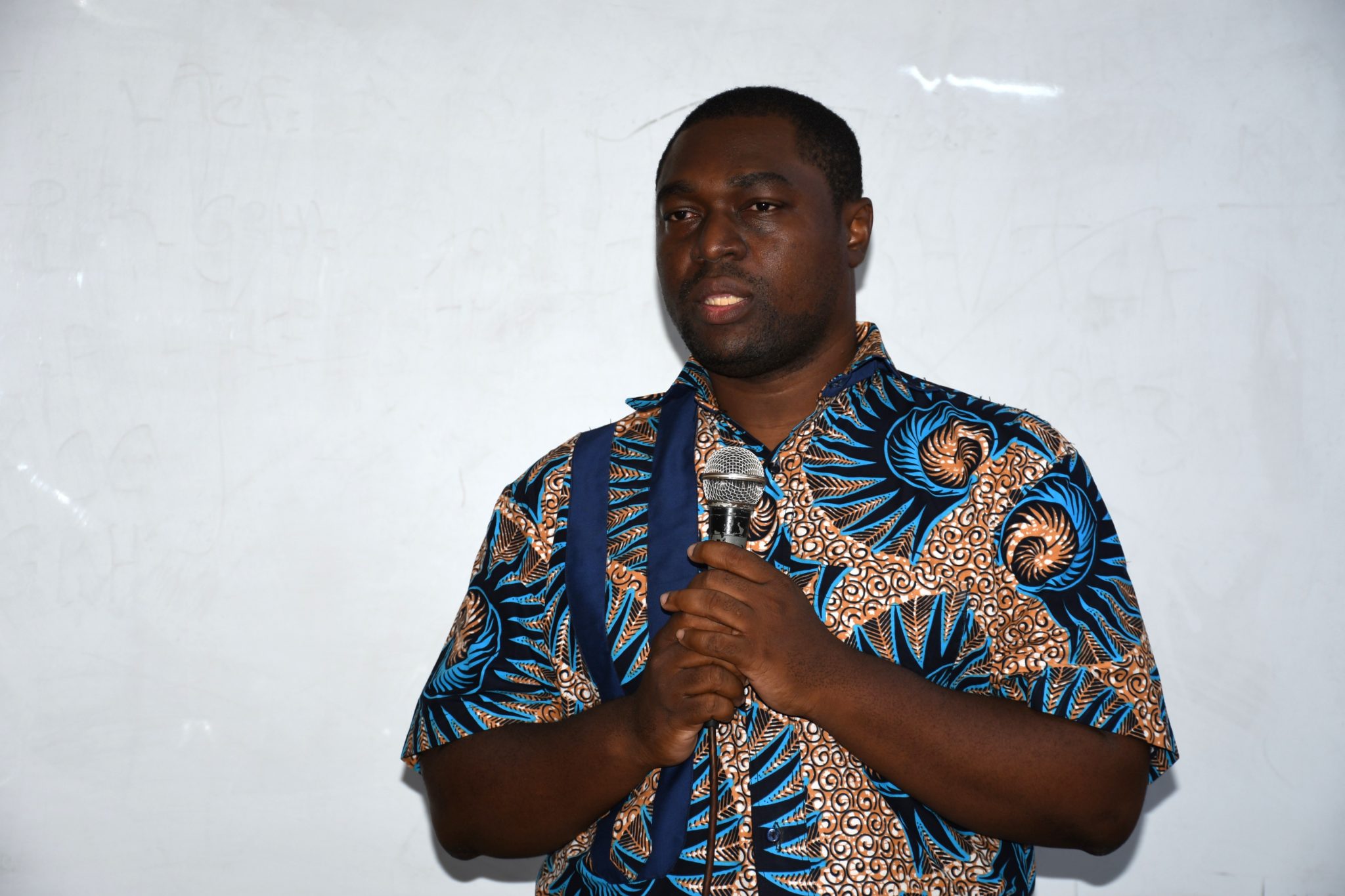 Armand Bazongo, président de Tech Emerging Africa, lors du lancement officiel de l'événement.