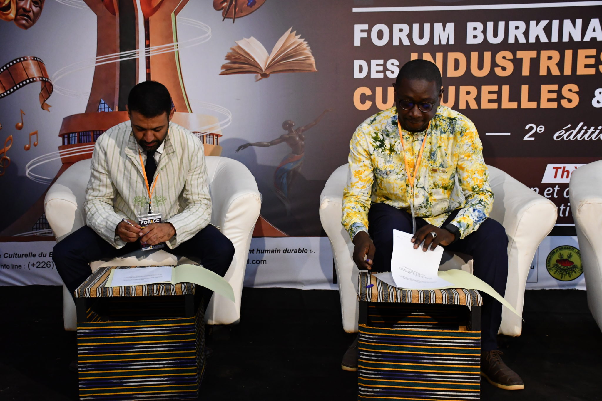Signature de la convention de partenariat entre le FOBICC et le Forum Marocain des Industries Culturelles et Créatives