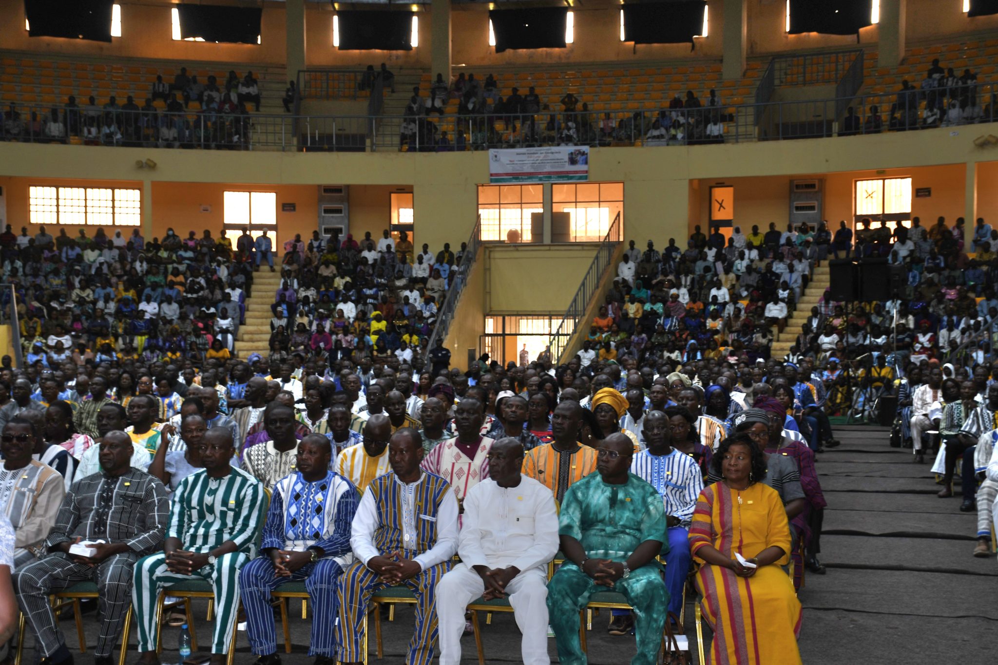 Palais des sports de Ouaga 2000 lors de la célébration de la Journée mondiale des enseignants 2026