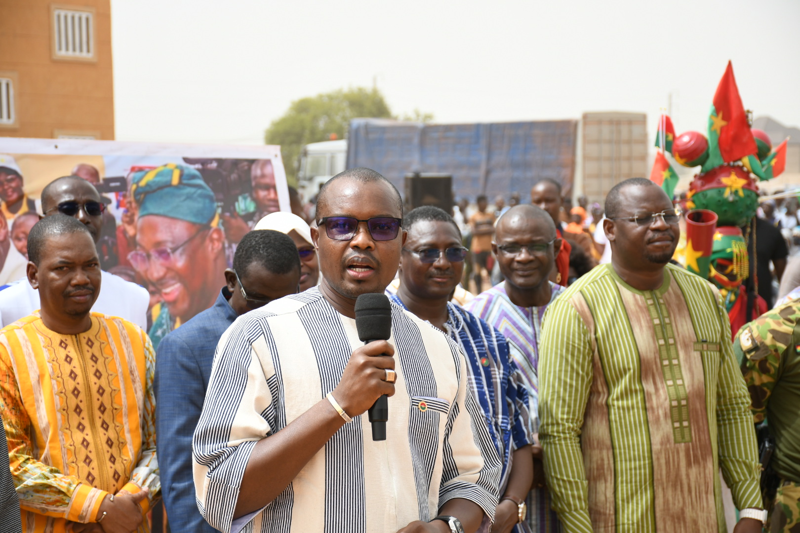 Le Premier ministre, Rimtalba Jean Emmanuel Ouédraogo,
