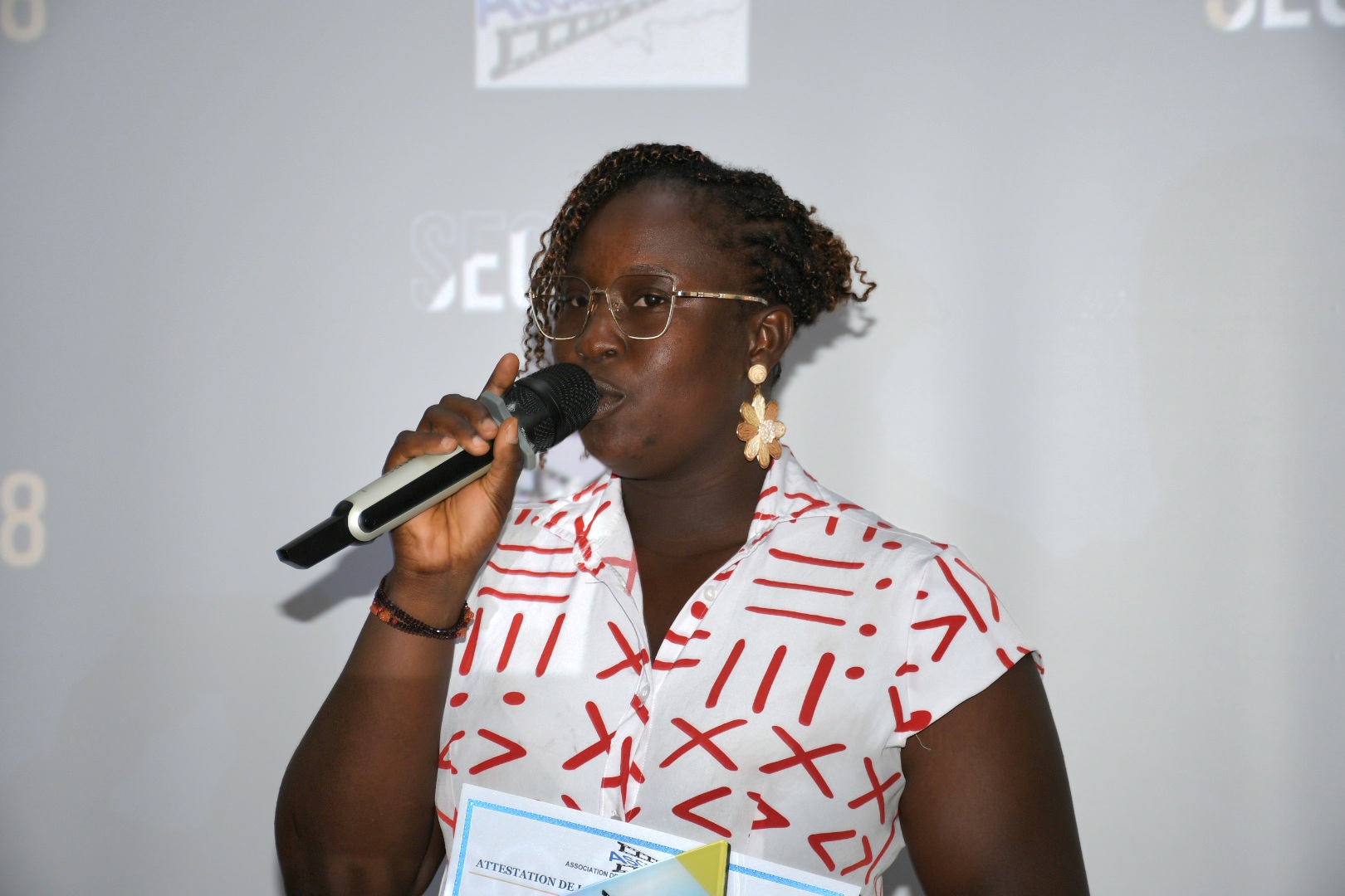 Halia Lébo H. Traoré, réalisatrice du court métrage Mia, lauréat du Prix de la critique de l’ASCRIC-B 2026