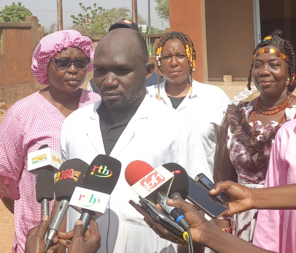 Dr Marcellin Ouédraogo, médecin responsable du centre médical de Boussouma 