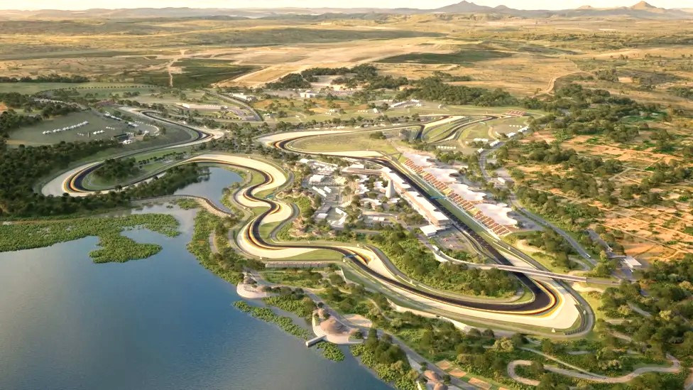 un circuit spécialement construit à Bugesera