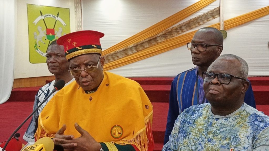 Pascal Bamouni, Premier président de la Cour de cassation