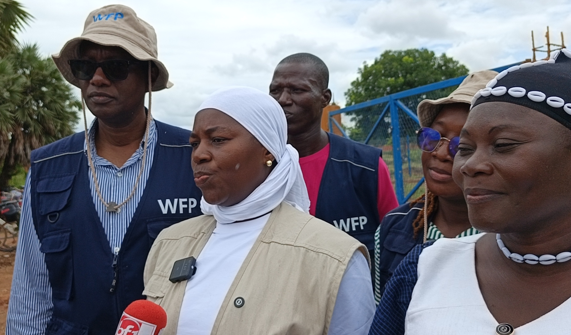 La cheffe du bureau terrain du PAM à Fada, Mayama Diyele/Thiombiano