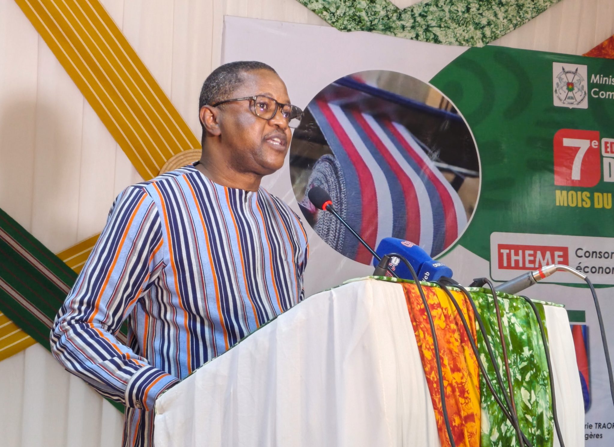 Le ministre en charge des Affaires étrangères, Karamoko Jean-Marie Traoré