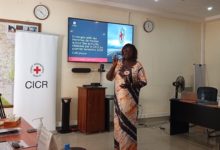 Paguindama Emeline Yaméogo/Oboulbiga, coordinatrice communication et prévention de la délégation du CICR au Burkina Faso