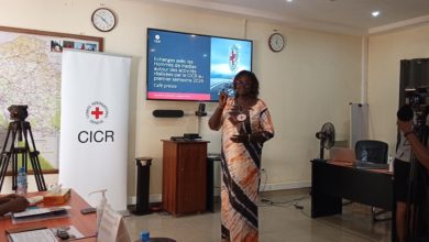 Paguindama Emeline Yaméogo/Oboulbiga, coordinatrice communication et prévention de la délégation du CICR au Burkina Faso
