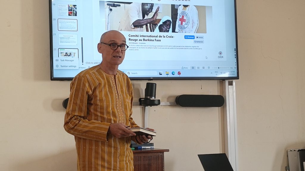Yves Arnoldy, chef de délégation du CICR au Burkina Faso