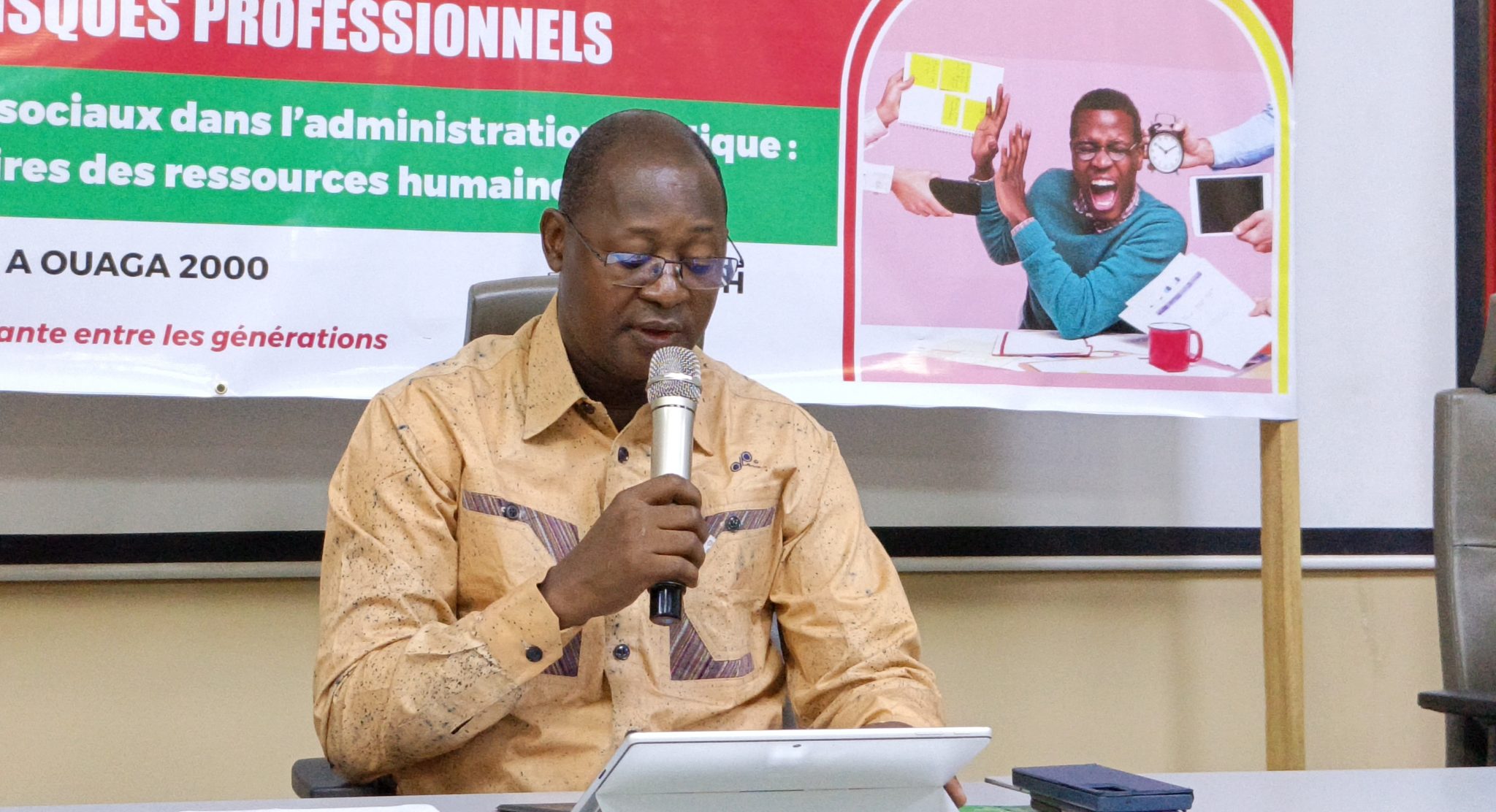 Directeur général de la CARFO, Hyacinthe Tamalgo