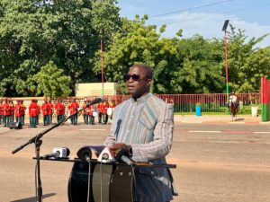 Le ministre des Serviteurs du Peuple, Mathias Traoré