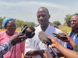 Issouf Sawadogo, major du CSPS de Laye
