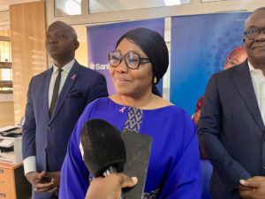 Delphine Traoré, directrice générale de SanlamAllianz General Insurance pour l'Afrique