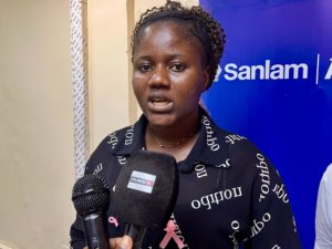 Dr Stéphanie Sama, membre de la Fondation Burkinabè contre le Cancer (FOBUCAN),