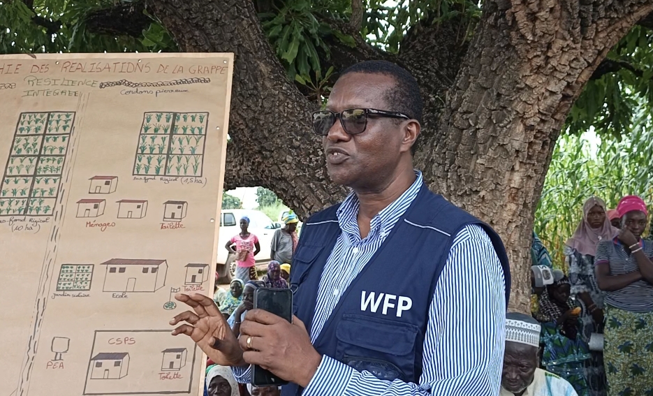 Didace Kayiranga, chef de l’unité résilience au PAM