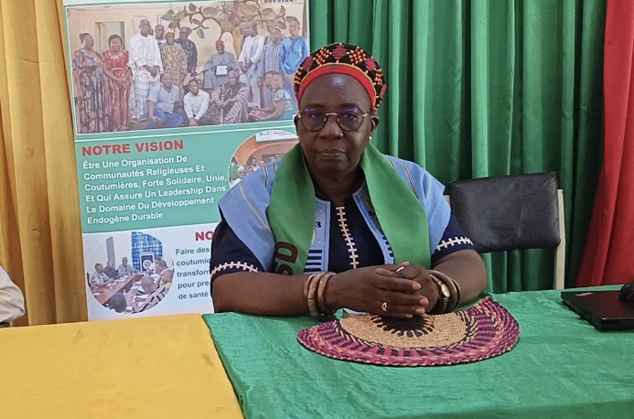Na-poko, cheffe du canton de Kokologho