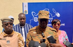 Commandant Ahmed Ouédraogo, secrétaire général du ministère de la Sécurité