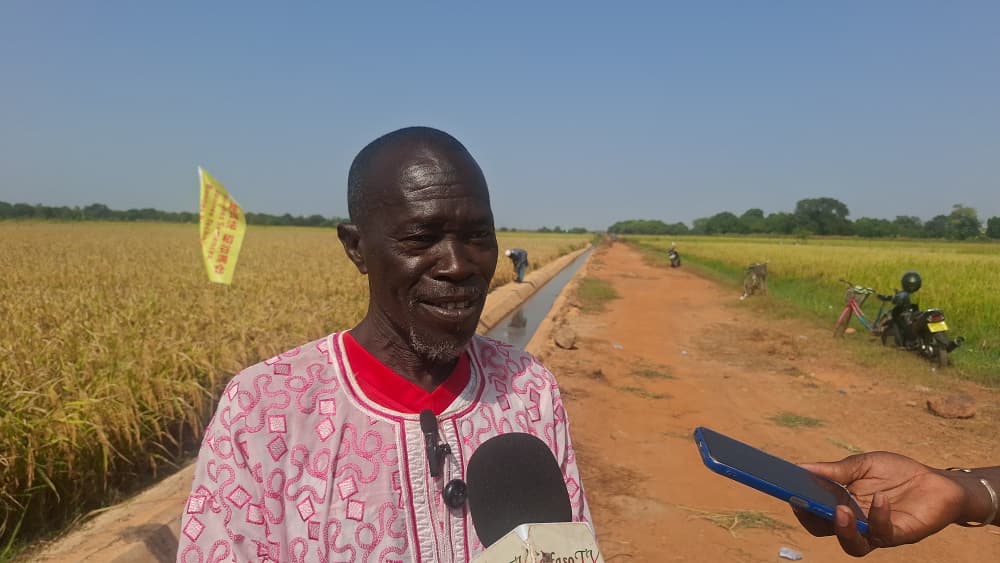 Nana Aboubacar, producteur à Boulbi,